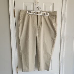 Dockers Women's Khaki Capris - Classic Straight Cut